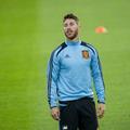Sergio Ramos trening Španija