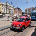 Zagreb Slovenec vozi po trgu