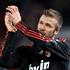 David Beckham AM Milan spet na Old trafford Manchester
