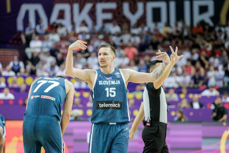 eurobasket 2025 francija slovenija, luka dončić, gregor hrovat | Avtor: Saša Despot