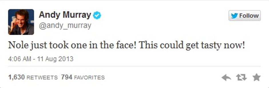 andy murray tvit | Avtor: Reševalni pas/Twitter