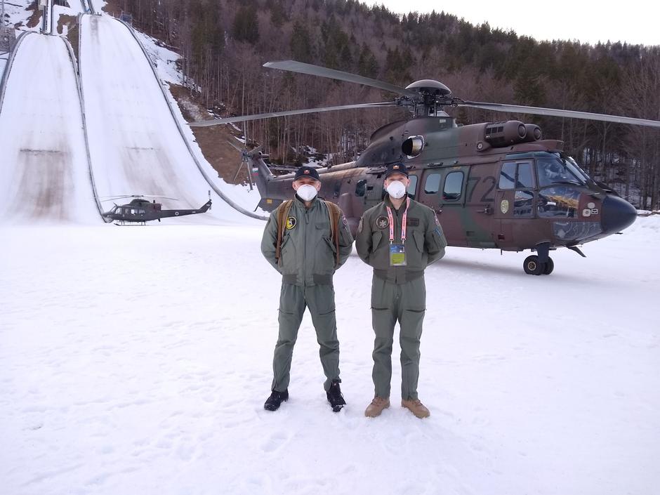 Slovenska vojska SV helikopter Planica | Avtor: gov.si