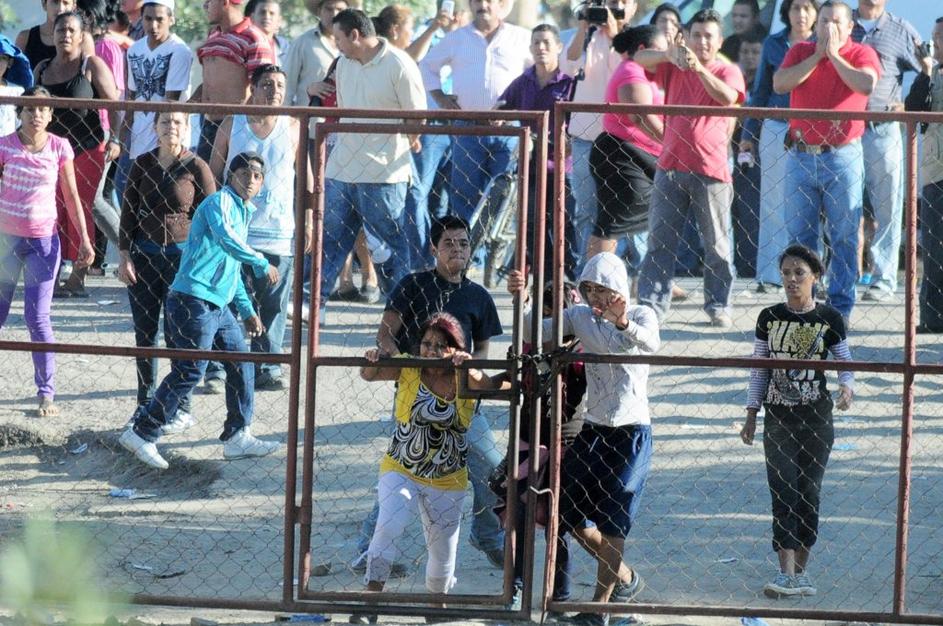 Požar v zaporu v Hondurasu