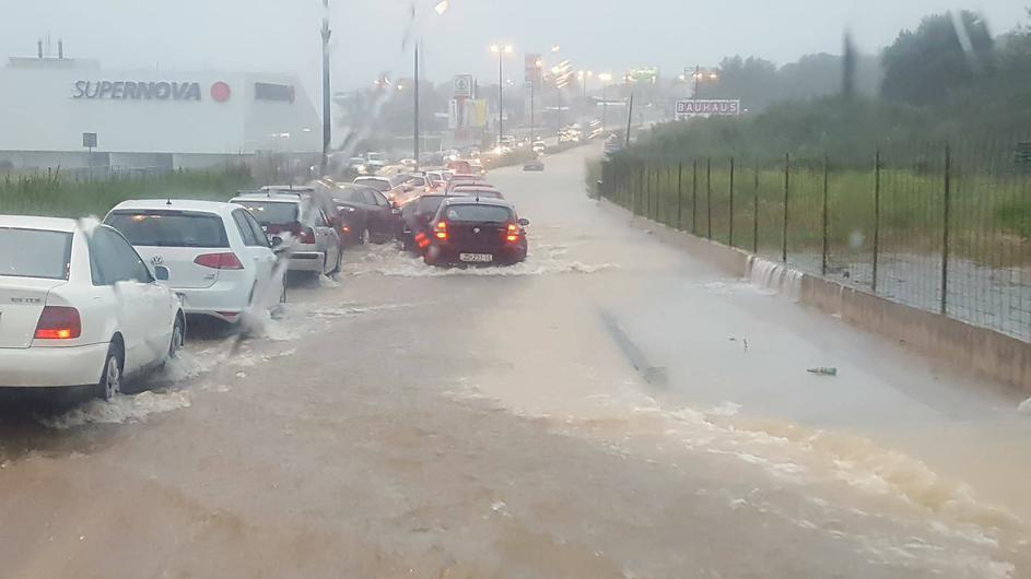 Poplave v Dalmaciji in Istri