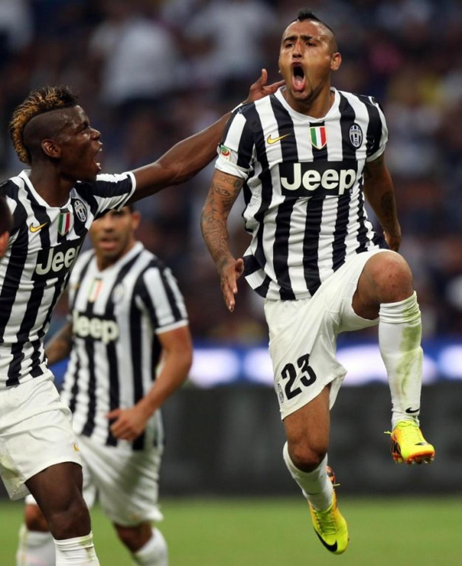 Vidal Pogba Inter Milan Juventus Serie A Italija liga prvenstvo | Avtor: EPA