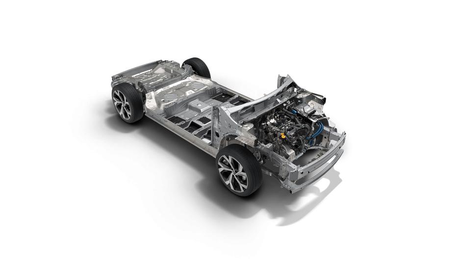 renault austral platforma, tehnične risbe | Avtor: Renault