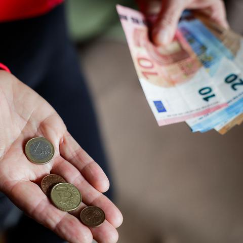 denar, bankovci, gotovina, kovanci