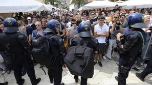 protest, Split, Parada ponosa