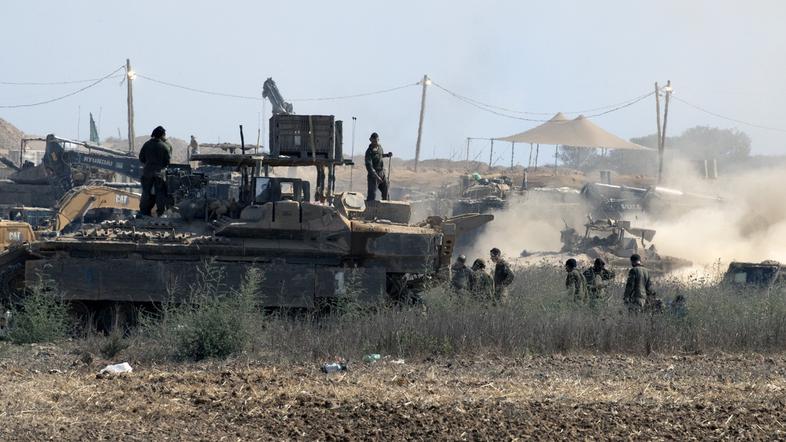 tank IDF Izrael Gaza