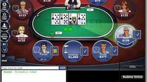 Aplikacija za igranje pokra podjetja WPT na spletni mreži Facebook.