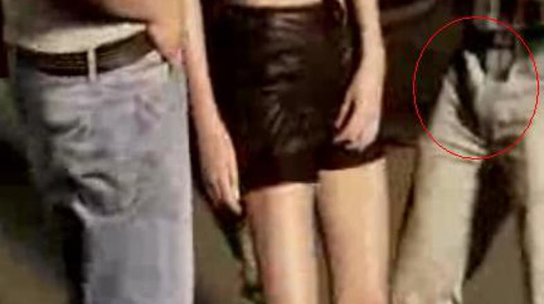 Severinino seksi miganje je plesalca pošteno razgrelo.