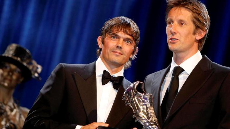 Cocu Van der Sar nagrada za dosežke v nizozemskem nogometu Nizozemska