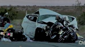 Štirje motoristi in sopotnik dodge avengera so umrli na kraju nesreče. Pet izmed