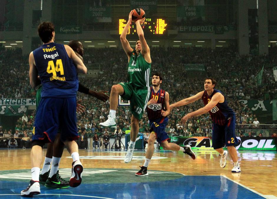 diamantidis lorbek tomić panathinaikos barcelona evroliga | Avtor: EPA