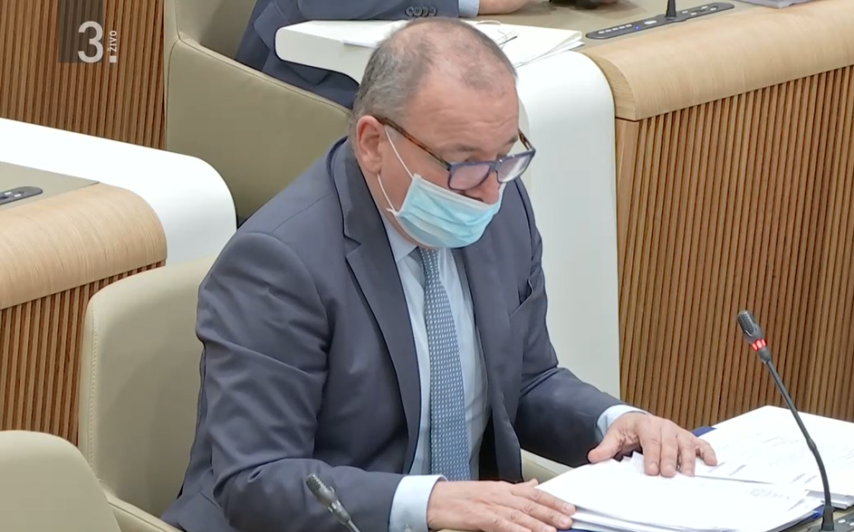 Seja odbora za finance, Andrej Šircelj