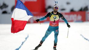 Martin Fourcade SP v biatlonu Hochfilzen