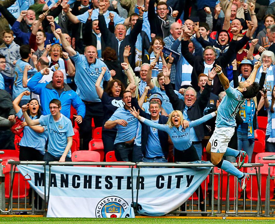 Agüero Chelsea Manchester City pokal FA Cup polfinale Wembley