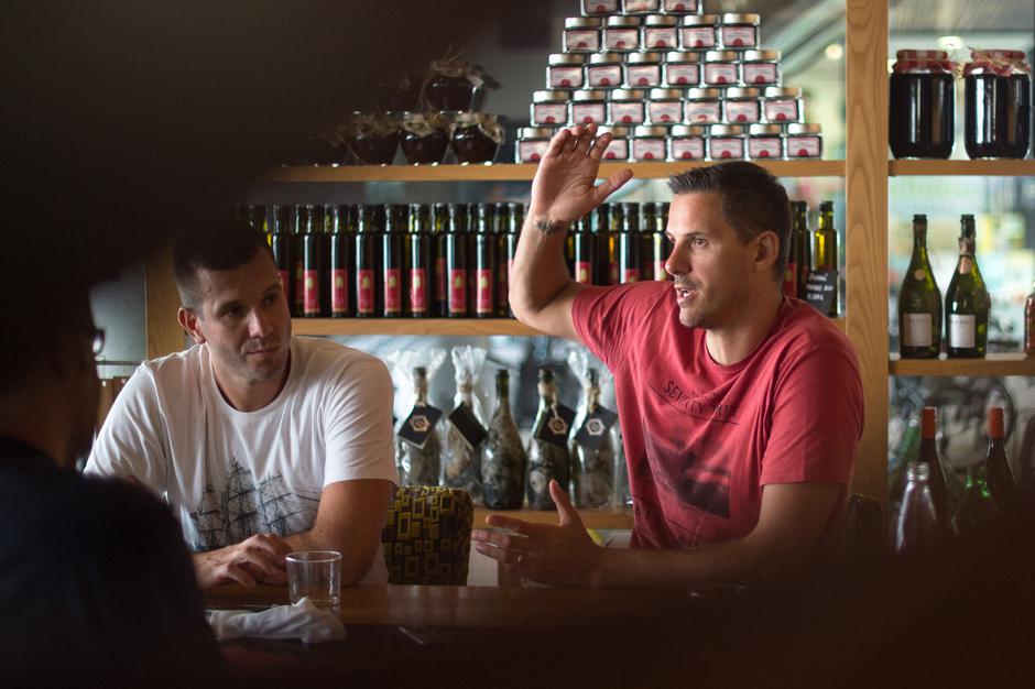 Boštjan Nachbar, Sani Bečirović | Avtor: Anže Petkovšek