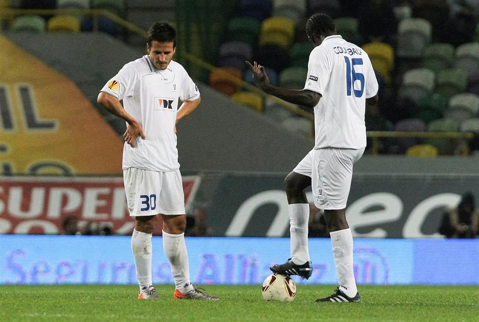 Sporting : Gent 5:1; Zlatan Ljubijankić (levo)