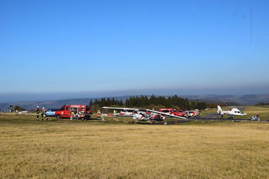 letalo nesreča Nemčija Wasserkuppe | Avtor: Epa