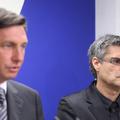 Premier Borut Pahor in minister za zdravje Dorjan Marušič sta danes govorila o v