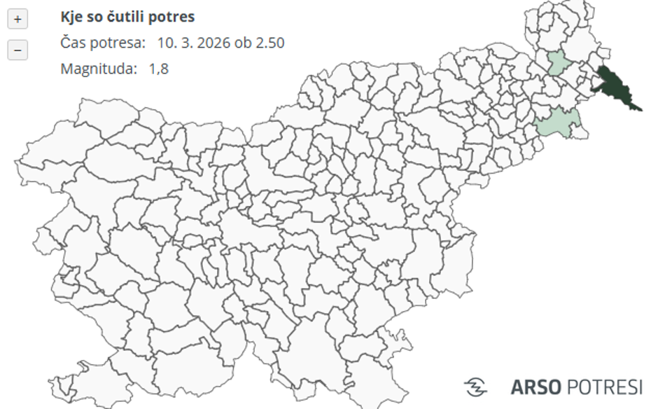 potres | Avtor: Arso potresi