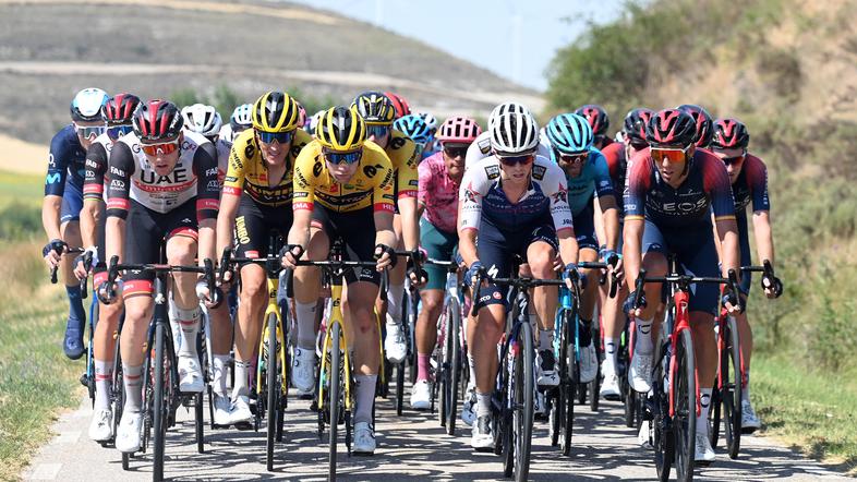 dirka po Burgosu padec