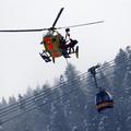 McKennis helikopter reševalci gondola Garmisch Partenkirchen smuk svetovni pokal