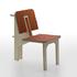 Stol z mizico Double Side. Oblikovanje: Matali Crasset za Danese.