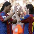 Ronaldinho Messi Barcelona Atletico Madrid Liga BBVA Španija prvenstvo