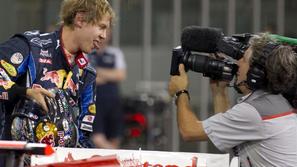 Po naslovu prvaka bi si Vettel najraje privoščil dunaj'ca s pomfrijem. (Foto: Re