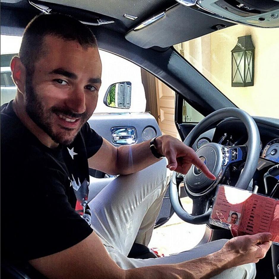 karim benzema izpit | Avtor: Instagram