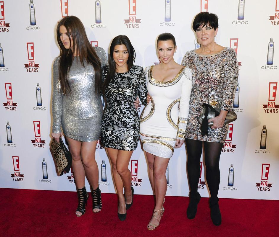 Kris Jenner in Kourtney, Kim in Khloe Kardashian