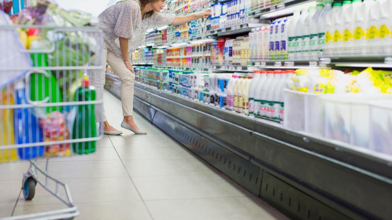 Nakupovalni voziček, trgovina