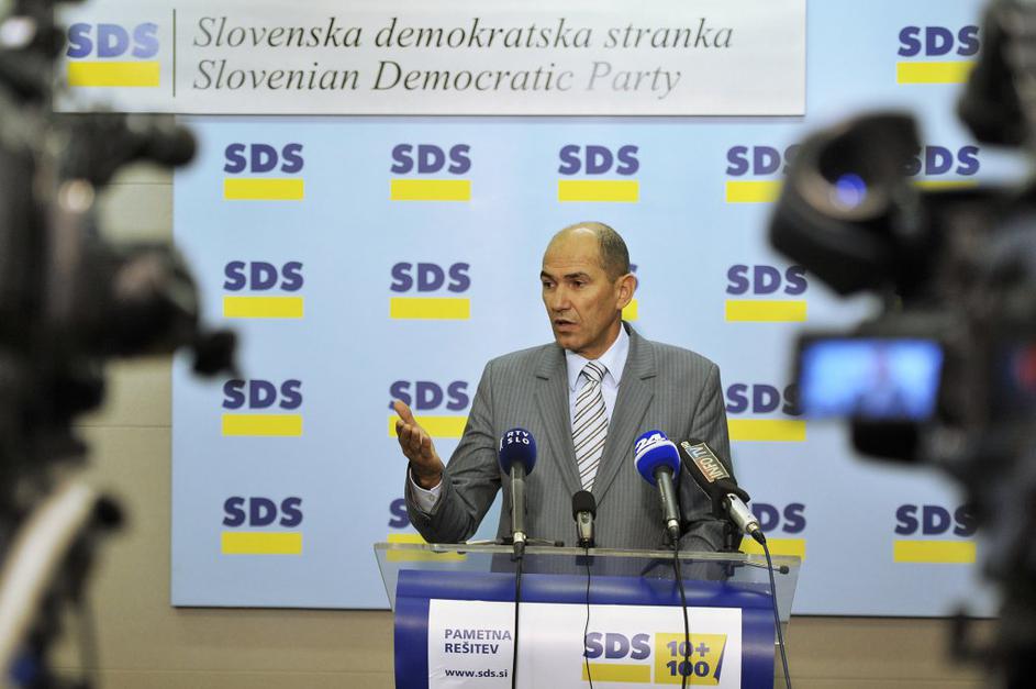 Janez Janša, SDS