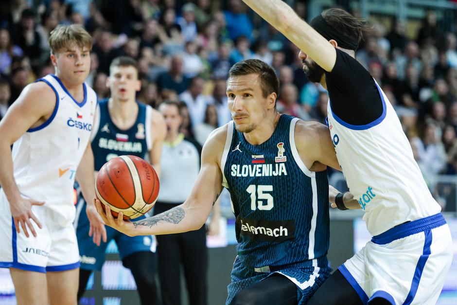 košarka, kvalifikacije za SP, Slovenija - Češka | Avtor: Saša Despot
