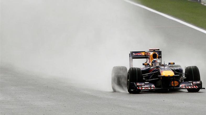 Na zadnjih treh dirkah je bil Sebastian Vettel na prvem startnem položaju, a nat