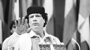 Polkovnik Gadafi.
