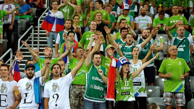 navijači slovenija eurobasket