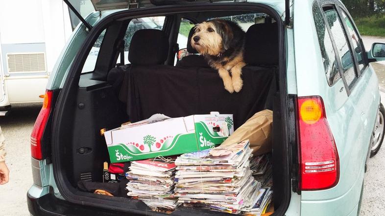 Akcija zbiranja papirja