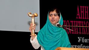 razno 10.10.13. nagrada saharov, Malala Jusufzaj, borka za pravice deklic do izo