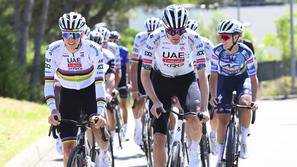 Tadej Pogačar, ekipa UAE in Urška Žigart