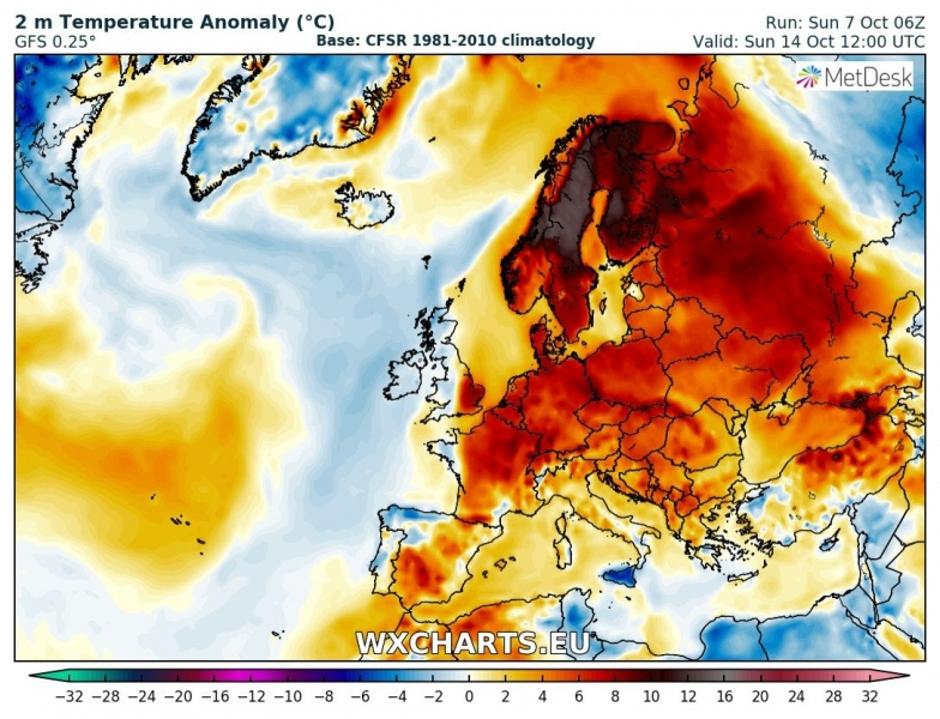 vreme temperatura | Avtor: Severe Weather Europe