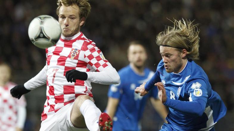 Rakitić Bjarnason Islandija Hrvaška dodatne kvalifikacije Reykjavik