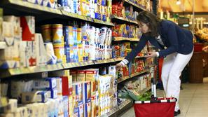 trgovina nakupovanje živila