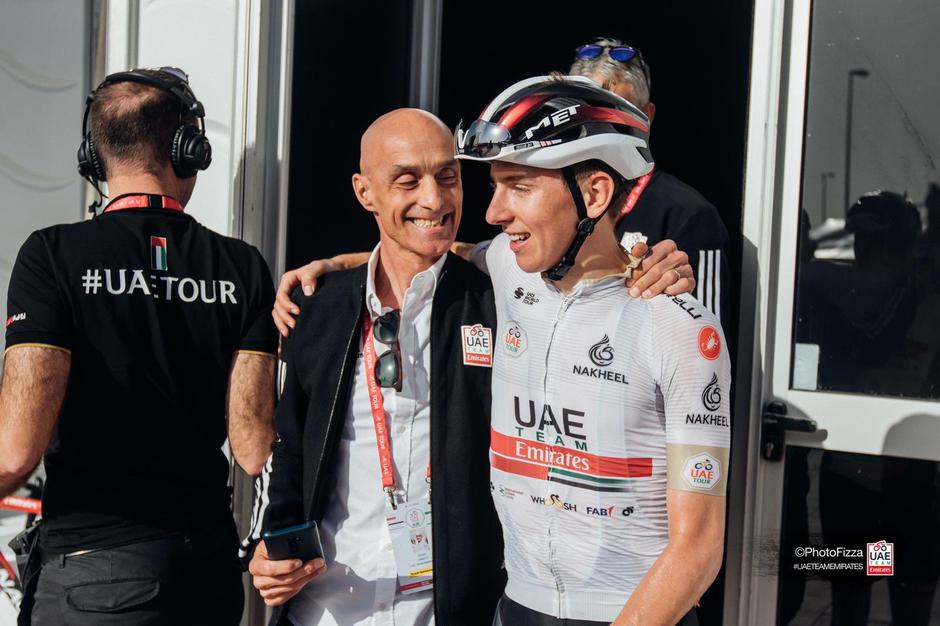 Tadej Pogačar po ZAE | Avtor: Reševalni pas/Twitter