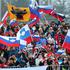 Planica poleti SP 2010 petek navijači