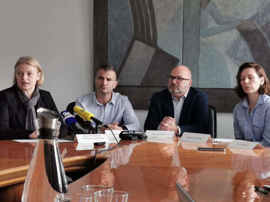 Stanislava Zadravec Caprirolo, Združenje bank Slovenije, David Gracer, policija, Gorazd Božič, Sicert, Jasmina Mesić, Sicert | Avtor: Žurnal24 