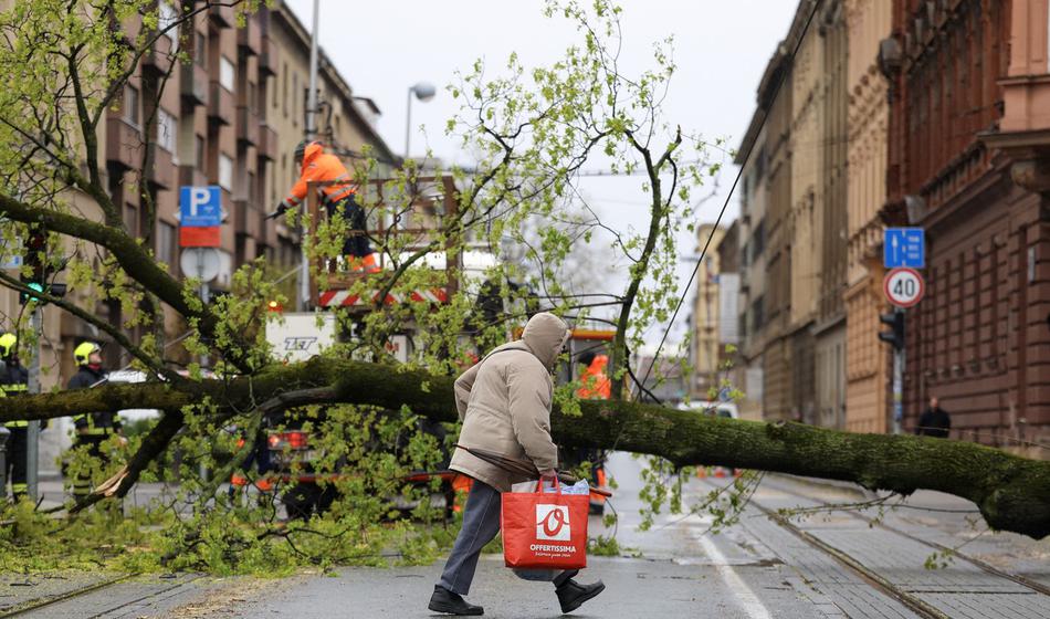 Podžupan Zagreba: Danes dopoldan ne zapuščajte domov