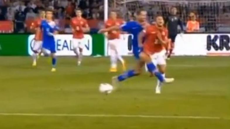 Sulejmani Šimunić Srbija Hrvaška kvalifikacije prekršek start Marakana